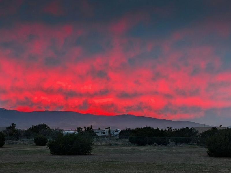 Snow-capped San Gabriel mountain peak representing the alpine lifestyle of Piñon Hills, CA.